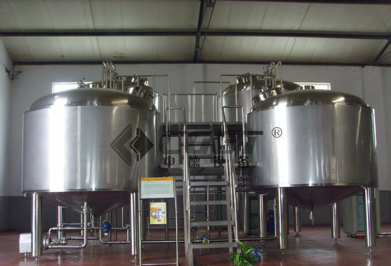 qualité  Stainless Steel Turnkey Microbrewery Equipment Brewhouse System Craft Brewing Plant usine