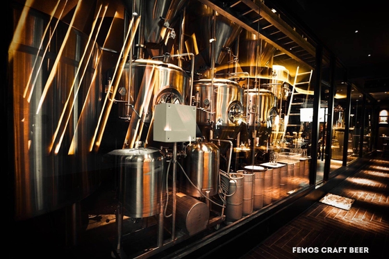 Concevez l'usine en fonction du client à la maison de brasserie d'équipement de brassage de bière pour la fabrication de bière de Walt
