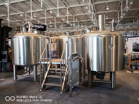 panneau de commande semi automatique de brassage d'équipement de large échelle de la brasserie 10BBL