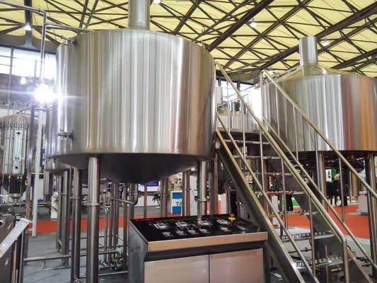 Grand équipement de brasserie de l'équipement 2000L Sus304 de brassage de maison d'écran tactile