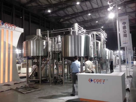 Grand équipement de brasserie de l'équipement 2000L Sus304 de brassage de maison d'écran tactile
