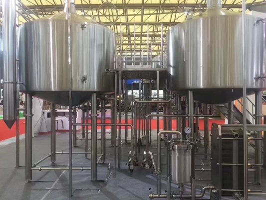 Grand équipement de brasserie de l'équipement 2000L Sus304 de brassage de maison d'écran tactile