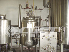 Équipement industriel de bière d'équipement de brassage du SUS 304 garantie de 1 an
