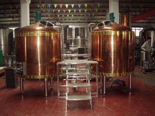 Épaisseur micro du système 1000L 3mm de brassage à échelle réduite de machine d'usine de bière d'hôtel