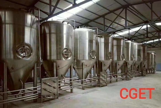 Plein système de contrôle de PLC d'automation de plein grand équipement clés en main de brassage de bière