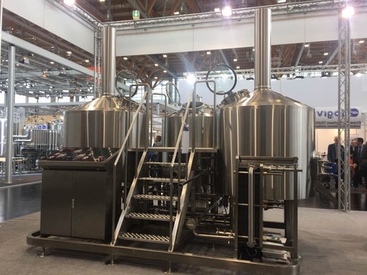 Système de contrôle semi automatique d'équipement de brassage de la large échelle 7Bbl du SUS 304