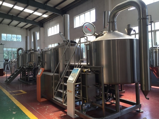 Système de contrôle semi automatique d'équipement de brassage de la large échelle 7Bbl du SUS 304