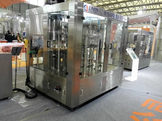 Équipement de mise en bouteilles industriel machine remplissante et de capsulage de Monoblock du Sus 304