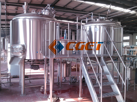 cuves de fermentation triphasées de brasserie d'équipement de brassage de la large échelle 380V