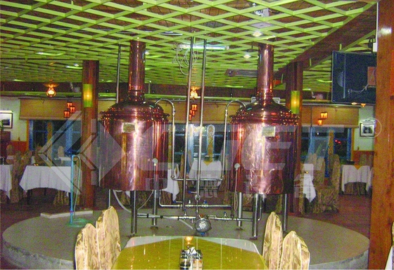 Vapeur de cuivre d'équipement de brassage de restaurant micro ou chauffage électrique