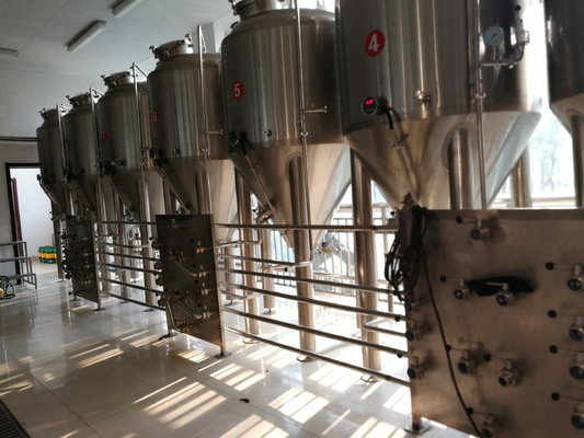 contrôle commercial d'écran tactile de fermenteur de bière d'équipement de fermentation de la bière 2000L