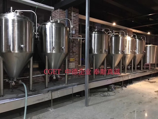 Équipement micro 2BBL 3BBL de fermentation de brasserie de fermenteur conique commercial de Cylindro