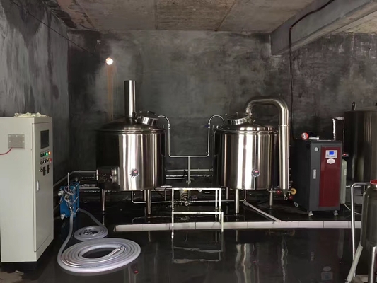 systèmes clés en main de microbrasserie d'équipement de brassage de bière de métier du navire 500L 2