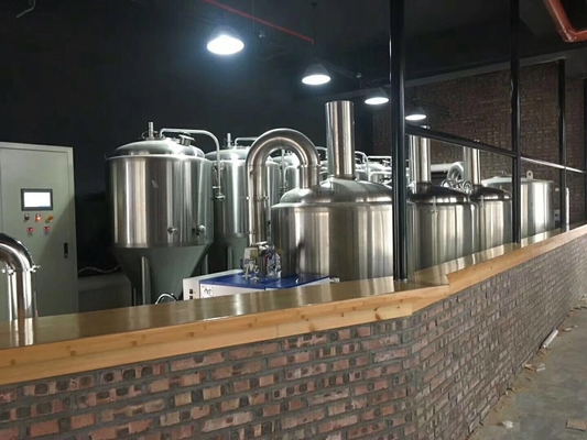 Brassage économiseur d'énergie de message publicitaire à échelle réduite d'équipement de microbrasserie antirouille