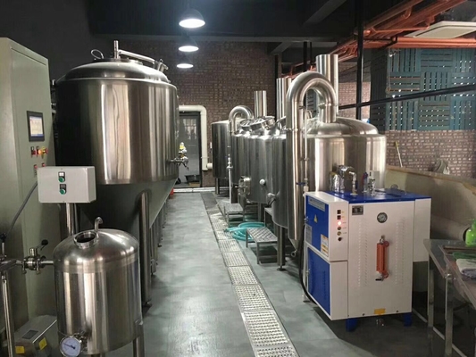 Brassage économiseur d'énergie de message publicitaire à échelle réduite d'équipement de microbrasserie antirouille