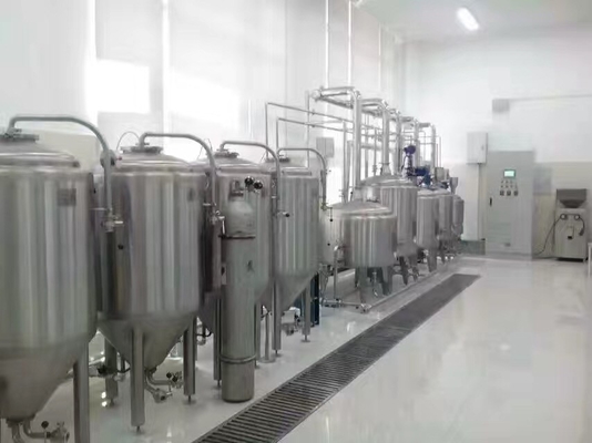 équipement de brasserie de boissons du malt 100L petit pour la brasserie pilote, brasserie de essai