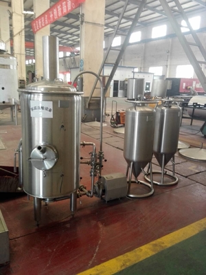 équipement de brasserie de boissons du malt 100L petit pour la brasserie pilote, brasserie de essai