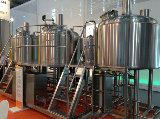 Petite machine semi automatique de la microbrasserie 500L pour Brewpub ou restaurant