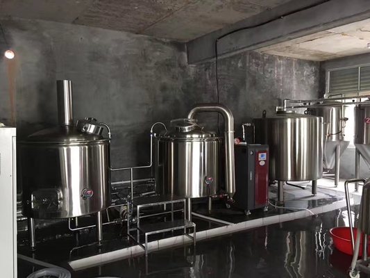 Système de brasserie de Brewpub à échelle réduite d'équipement à la maison de base de brassage de bière mini