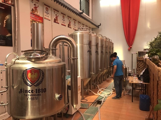 Système de brasserie de Brewpub à échelle réduite d'équipement à la maison de base de brassage de bière mini