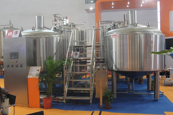 Main de système de brassage de bière de guichetier de l'acier inoxydable 316 ou contrôle automatique