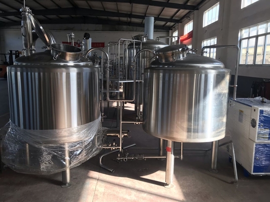 équipement de microbrasserie de métier de 500L 1000L petit, systèmes micro de brassage de bière
