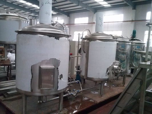 Usine clés en main de brassage de métier de système de brasserie d'équipement de microbrasserie d'acier inoxydable