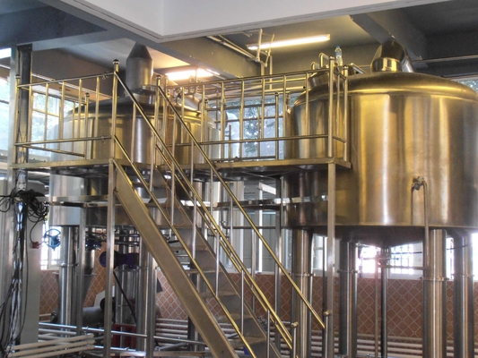 Équipement économiseur d'énergie solides solubles de brassage de bière d'acier inoxydable brassant le fermenteur