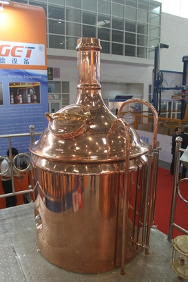 Réservoir de cuivre 50L - 10000L 245KGS de bière d'équipement de cuivre commercial de brassage