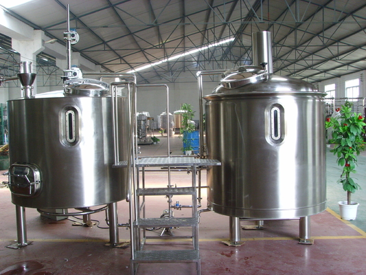 Solides solubles brassant la cuve de fermentation de bière d'acier inoxydable d'équipement 2Bbl 3Bbl 5Bbl 10Bbl
