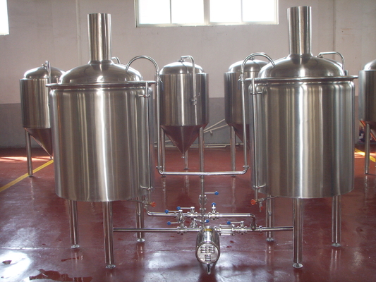 Grand baril de barillet d'acier inoxydable d'équipement de brassage de bière système de brassage de 5 barils