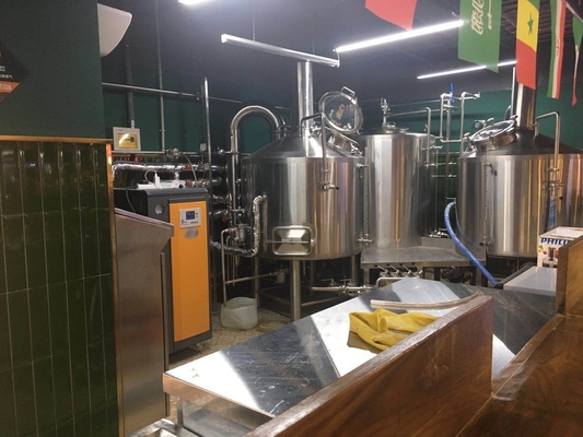 économie d'énergie micro d'équipement de brassage de l'acier inoxydable 500l pour la bière de malt d'IPA