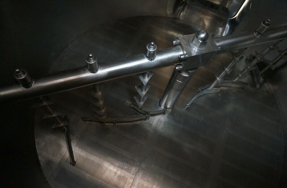 Chauffage de vapeur lumineux semi automatique de système de brassage de bière d'acier inoxydable de réservoir de bière