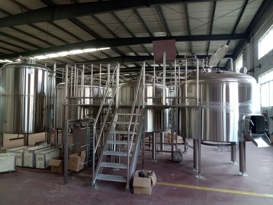 Système automatique de brasserie d'équipement de brassage d'acier inoxydable de contrôle pour Brewpub