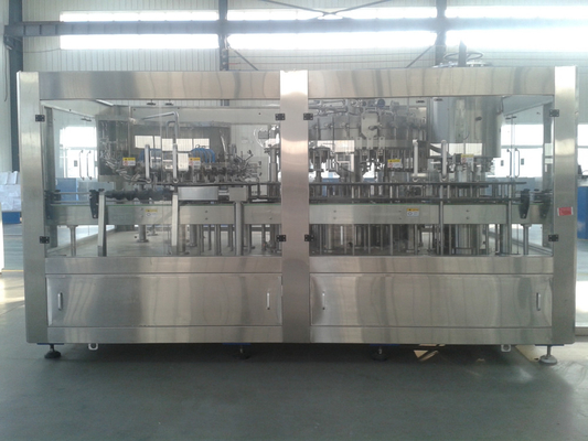 Chaîne de production automatique de brasserie boisson rinçant la machine de capsulage remplissante de Monoblock