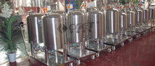 Chaîne de production de brasserie de système de compensation de CIP type conduit électrique pour la bière