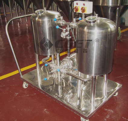 Chaîne de production de brasserie de système de compensation de CIP type conduit électrique pour la bière