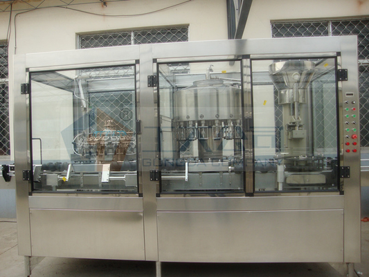 Équipement de mise en bouteilles automatique de machine de remplissage de bouteilles en verre de vin avec la certification de la CE