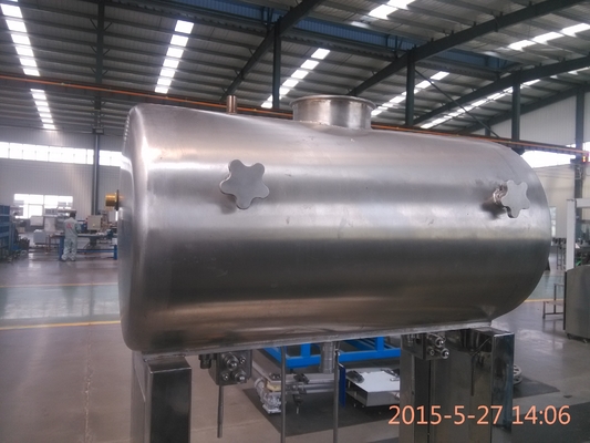 Machine de remplissage isobare de bouteille électrique pneumatique automatique avec deux becs
