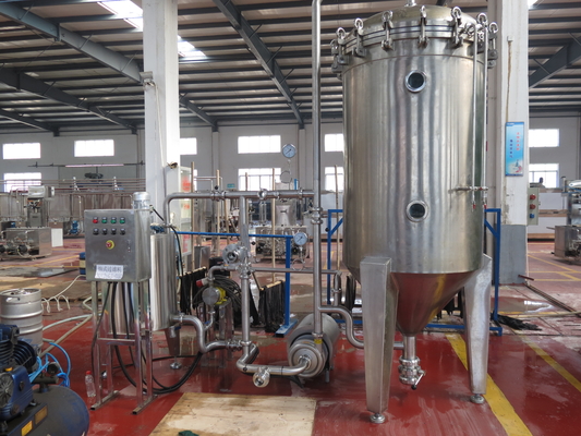 Chaîne de production d'emballage de proposition de filtre-presse mélangeur aéré de boisson