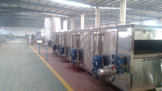 Type de pulvérisation chaîne de production d'emballage pasteurisateur de tunnel pour la bière ou la boisson