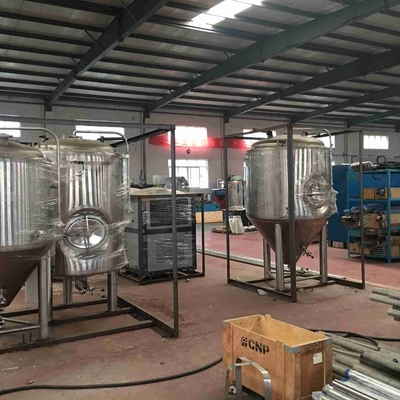 Le PLC commandent le système professionnel de brassage de bière de l'équipement 1000L de brassage à la maison