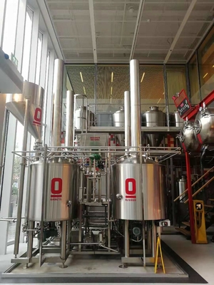 équipement automatique de brassage de bière du métier 500L électrique ou chaudière à vapeur