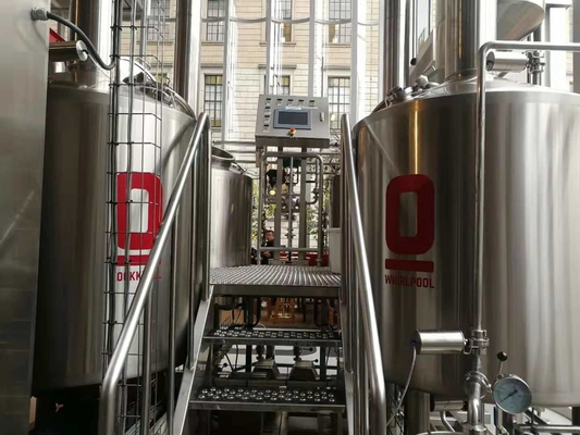 équipement automatique de brassage de bière du métier 500L électrique ou chaudière à vapeur