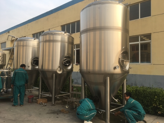 le fermenteur commercial de bière de cuves de fermentation de brasserie de 5HL 10HL a poli la surface