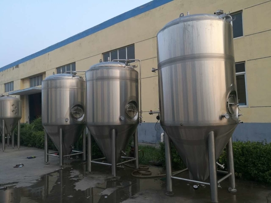 le fermenteur commercial de bière de cuves de fermentation de brasserie de 5HL 10HL a poli la surface