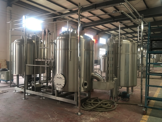 le feu direct d'équipement de brassage de bière de métier de la brasserie 10Bbl chauffant l'acier inoxydable