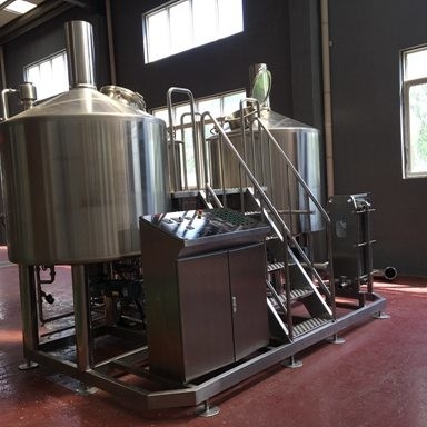 Brasserie clés en main solides solubles de navire de l'équipement 3 de brasserie brassant l'équipement 20Bbl