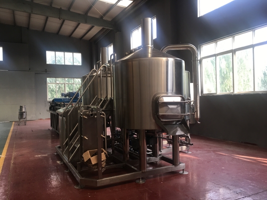 équipement de brassage d'acier inoxydable de brasserie de chauffage du direct-feu d'équipement de brasserie de la brasserie 1000l