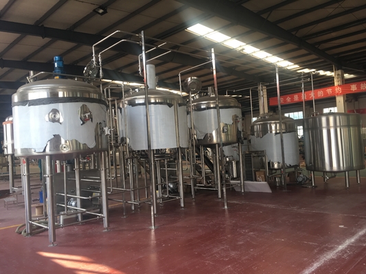 équipement de brassage de la large échelle 10Bbl avec le chauffage de vapeur de cuve de fermentation